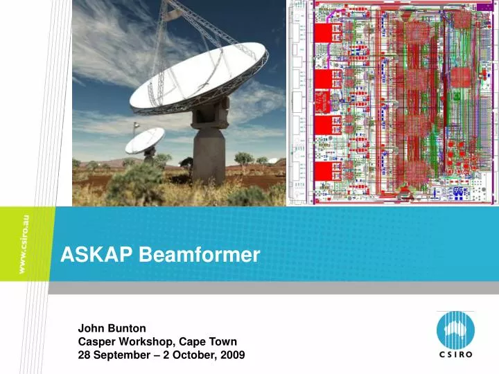 askap beamformer