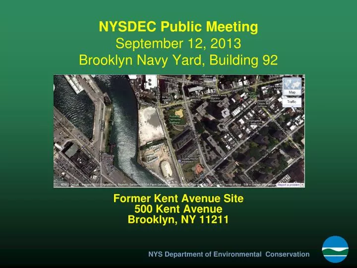 nysdec public meeting september 12 2013 brooklyn navy yard building 92