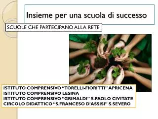 insieme per una scuola di successo