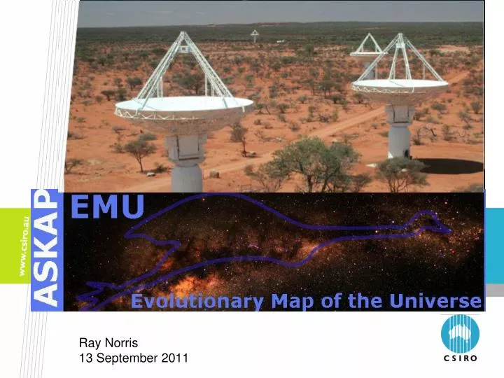 emu evolutionary map of the universe