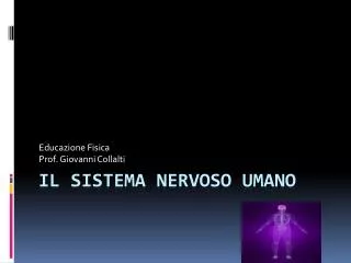 educazione fisica prof giovanni collalti