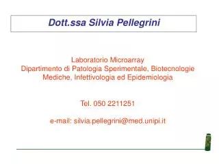 dott ssa silvia pellegrini