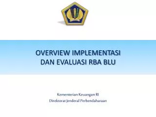 overview implementasi dan evaluasi rba blu
