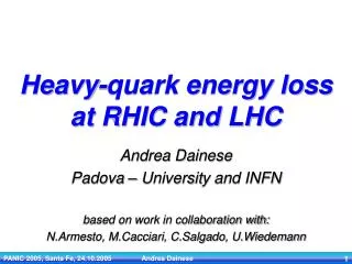 Heavy-quark energy loss at RHIC and LHC