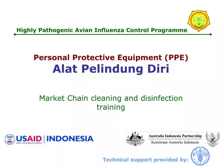 personal protective equipment ppe alat pelindung diri