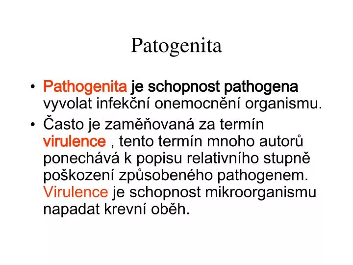 patogenita