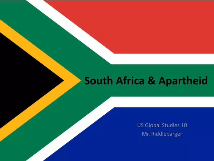 south africa apartheid