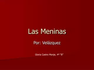 las meninas