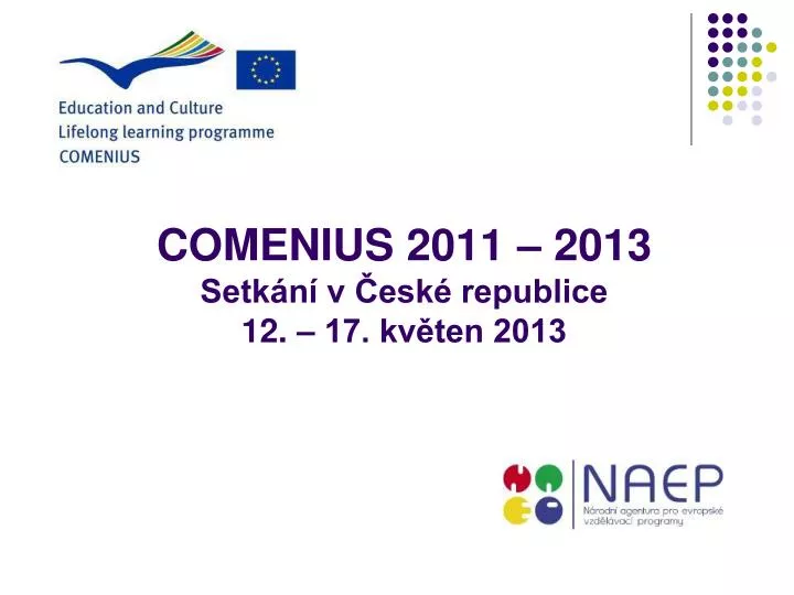 comenius 2011 2013 setk n v esk republice 12 17 kv ten 2013