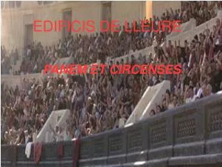 edificis de lleure