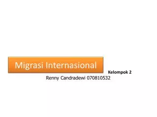 migrasi internasional