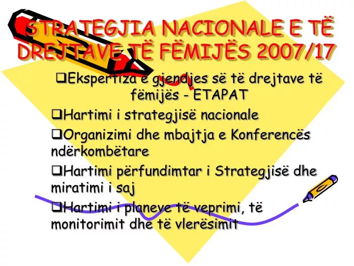 strategjia nacionale e t drejtave t f mij s 2007 17
