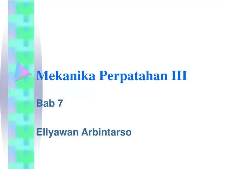 mekanika perpatahan iii