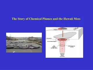 The Story of Chemical Plumes and the Hawaii Mess