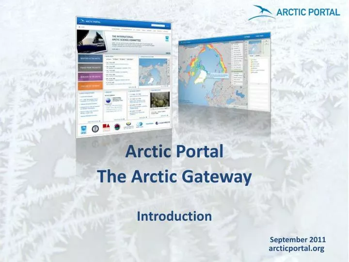 arctic portal the arctic gateway