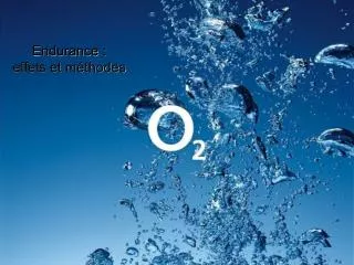 endurance effets et m thodes