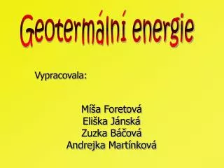 vypracovala