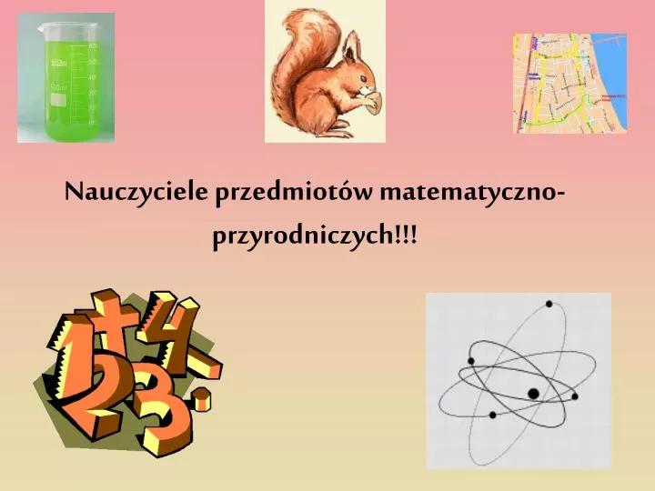 nauczyciele przedmiot w matematyczno przyrodniczych