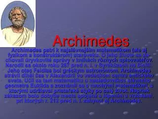 archimedes