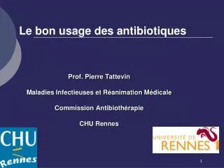 le bon usage des antibiotiques