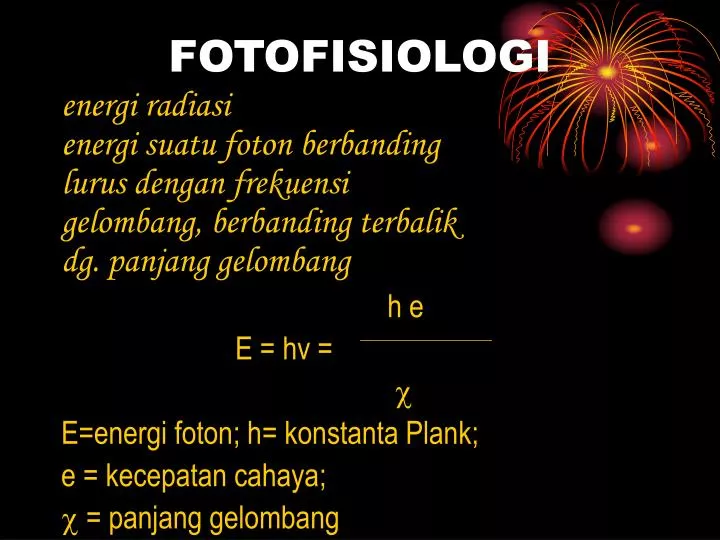 fotofisiologi