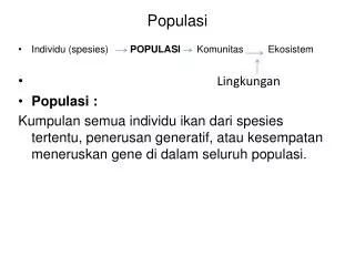 populasi