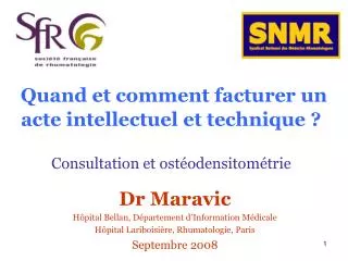quand et comment facturer un acte intellectuel et technique consultation et ost odensitom trie