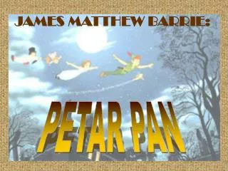 james matthew barrie