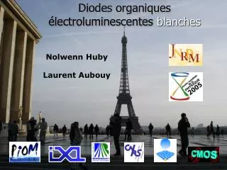 diodes organiques lectroluminescentes blanches