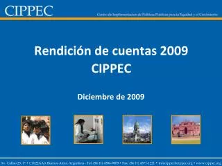rendici n de cuentas 2009 cippec