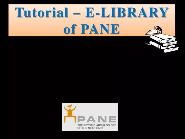 tutorial e library of pane
