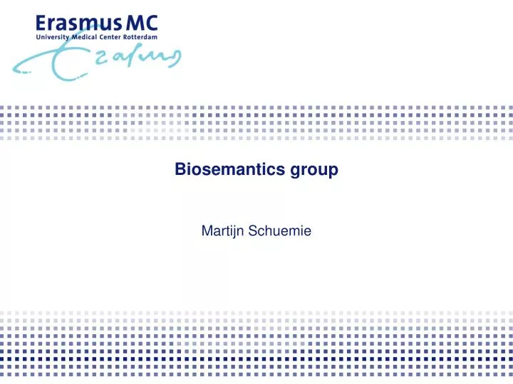 biosemantics group