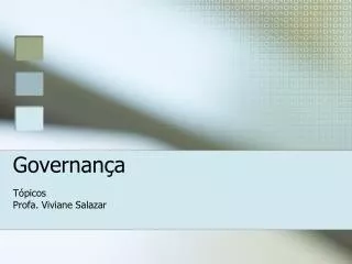 governan a