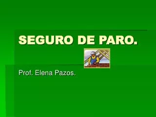 seguro de paro
