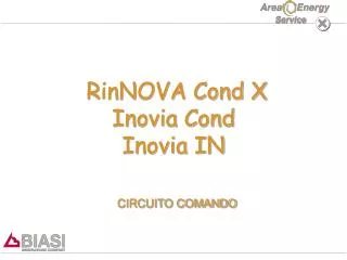 rinnova cond x inovia cond inovia in circuito comando