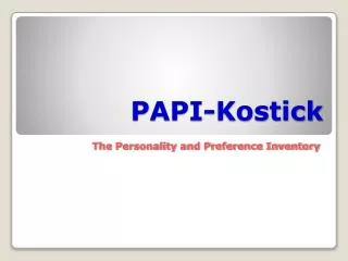 papi kostick