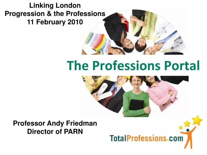 the professions portal