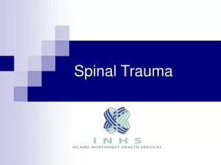 Spinal Trauma