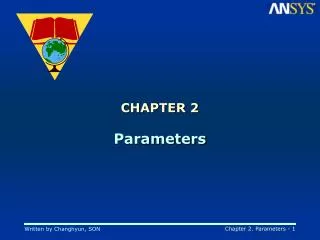 CHAPTER 2 Parameters