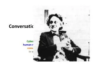 Conversation Theory - Gordon Pask