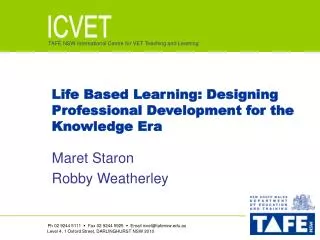 TAFE NSW International Centre for VET Teaching and Learning