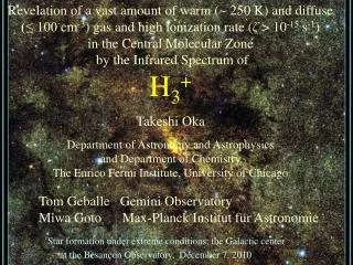 Star formation under extreme conditions: the Galactic center