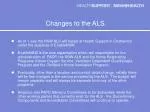 Changes to New South Wales ALS Services under EnableNSW Effective July 1st - slide 1