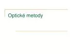 Optické metody - slide 1
