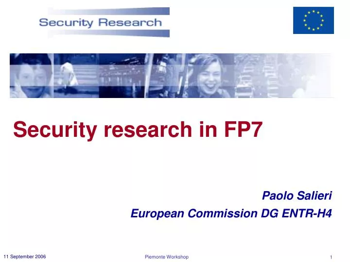 security research in fp7