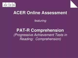 Advantages of Online Assessment