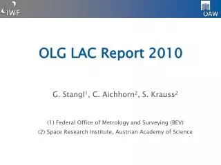 OLG LAC Report 2010