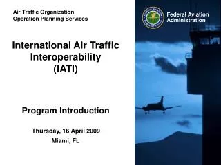 Air Traffic Organization Operation Planning Services