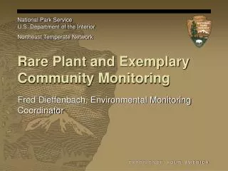 Rare Plant and Exemplary Community Monitoring