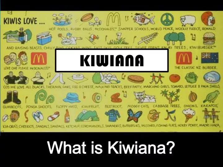 what do we mean by kiwiana